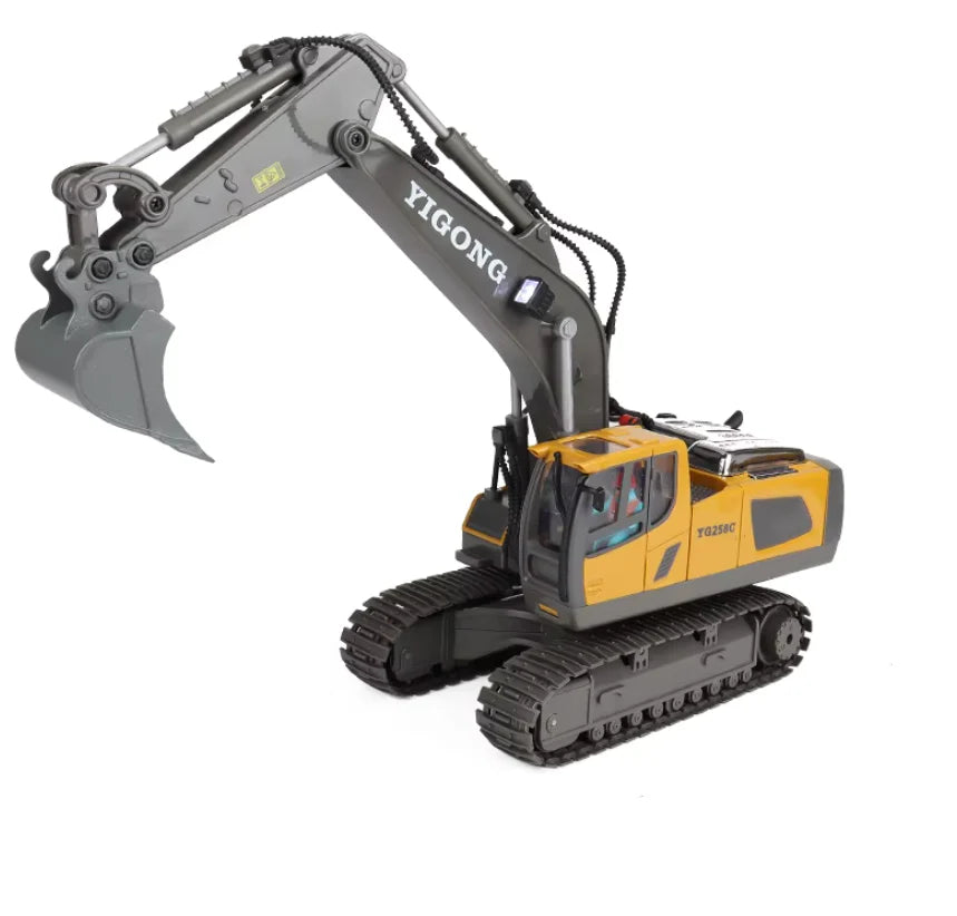 Экскаватор с дистанционным управлением и мощной гидравлической стрелой